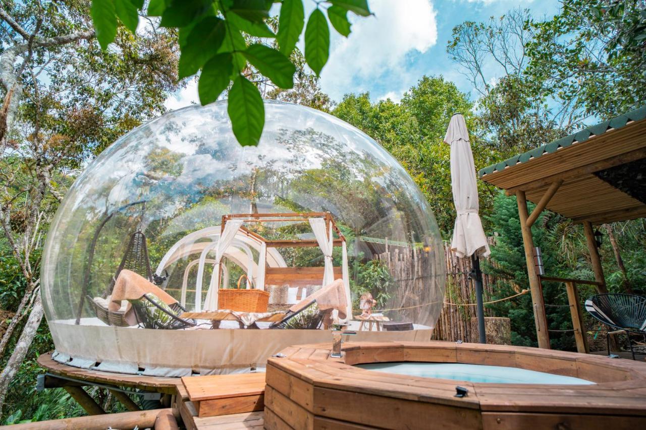 Bubblesky Glamping Guatape Ξενοδοχείο Εξωτερικό φωτογραφία